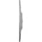 Ekena Millwork Ashley Ceiling Medallion (Fits Canopies up to 4 3/4"), 23 7/8"OD x 4"ID x 2 1/8"P, Primed White CM23AS - alternate 2